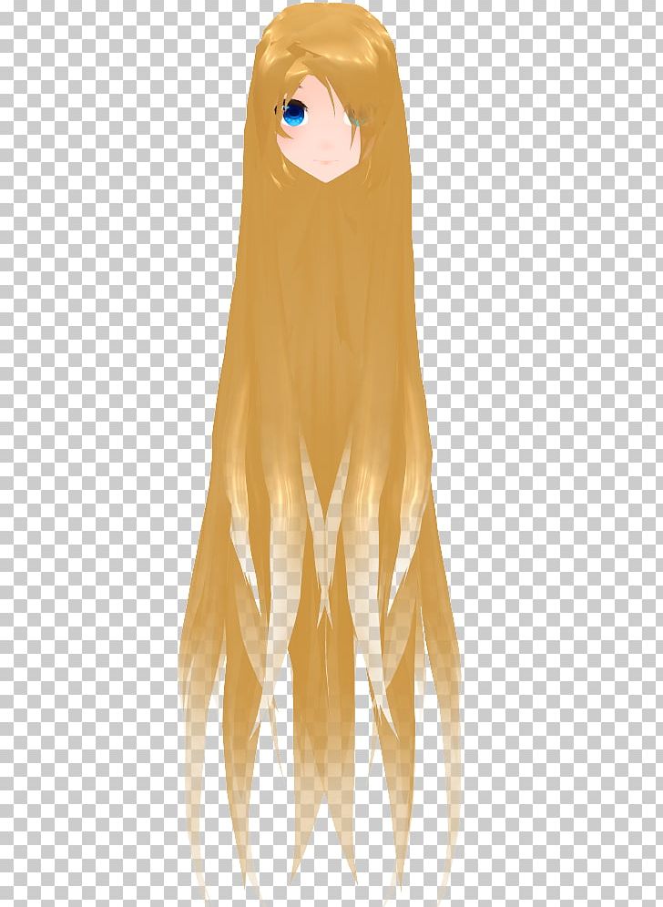 Long Hair MikuMikuDance Hairstyle PNG, Clipart, Afrotextured Hair, Bangs, Blond, Deviantart, Download Free PNG Download