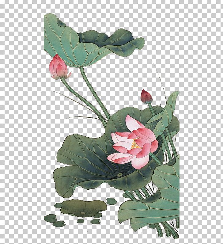 China Chinese Painting Gongbi Bird-and-flower Painting PNG, Clipart, Aquatic Plant, Art, Artist, Birdandflower Painting, Chinese Calligraphy Free PNG Download