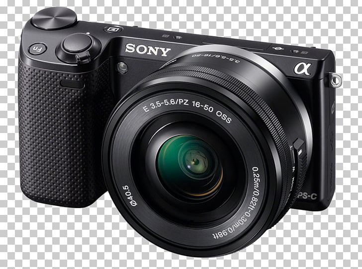 Sony NEX-5T Sony NEX-5R Mirrorless Interchangeable-lens Camera PNG, Clipart, Active Pixel Sensor, Camera Lens, Digital Camera, Digital Cameras, Digital Slr Free PNG Download
