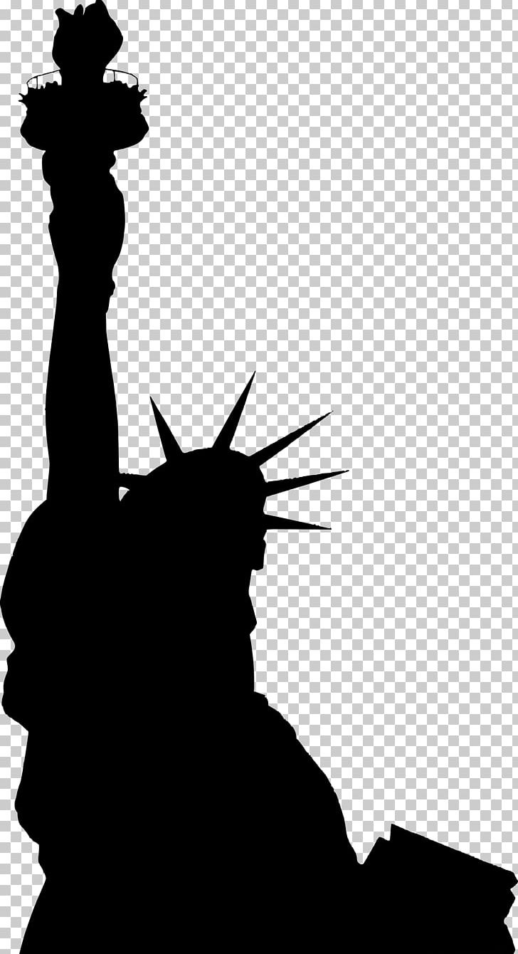 Statue Of Liberty Silhouette PNG, Clipart, Black And White, Fictional Character, Hand, Monochrome, Monochrome Photography Free PNG Download