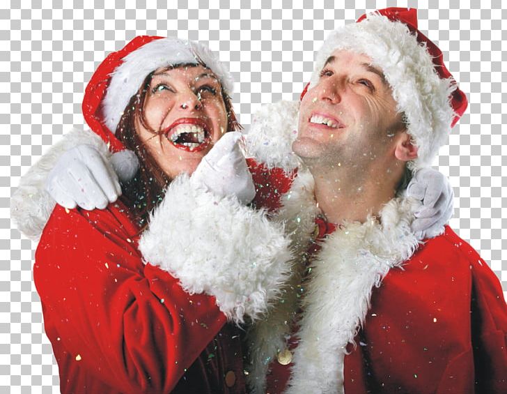 Christmas Couple Santa Claus Christmas Gift PNG, Clipart, Beard, Christmas, Christmas Couple, Christmas Gift, Christmas Ornament Free PNG Download