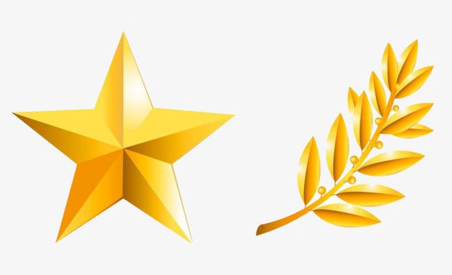 Golden Wheat Five-star PNG, Clipart, 5 Stars, Cartoon, Five, Five Star, Five Star Clipart Free PNG Download