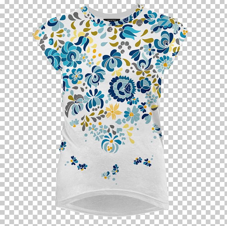 T-shirt Clothing Sleeve Fashion PNG, Clipart, Active Shirt, Art, Baby Toddler Clothing, Blossom Flower, Blue Free PNG Download