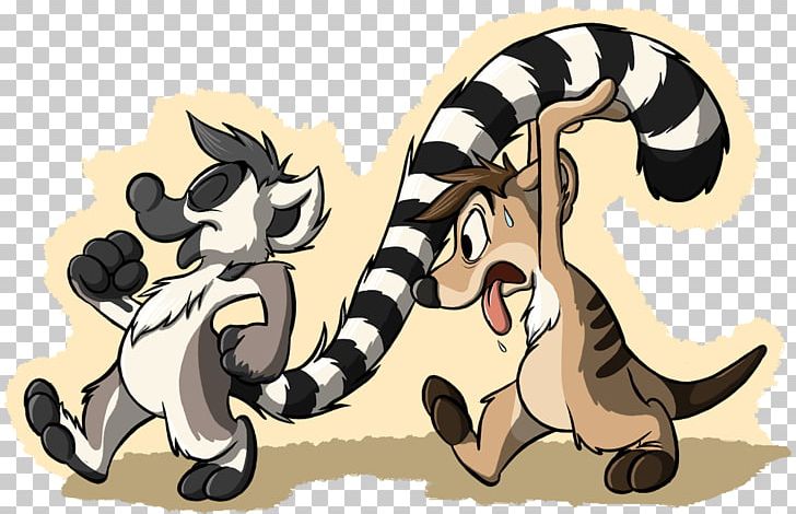 Cartoon Drawing Ring-tailed Lemur Lemuridae PNG, Clipart, Animal, Art, Carnivoran, Cartoon, Cat Like Mammal Free PNG Download