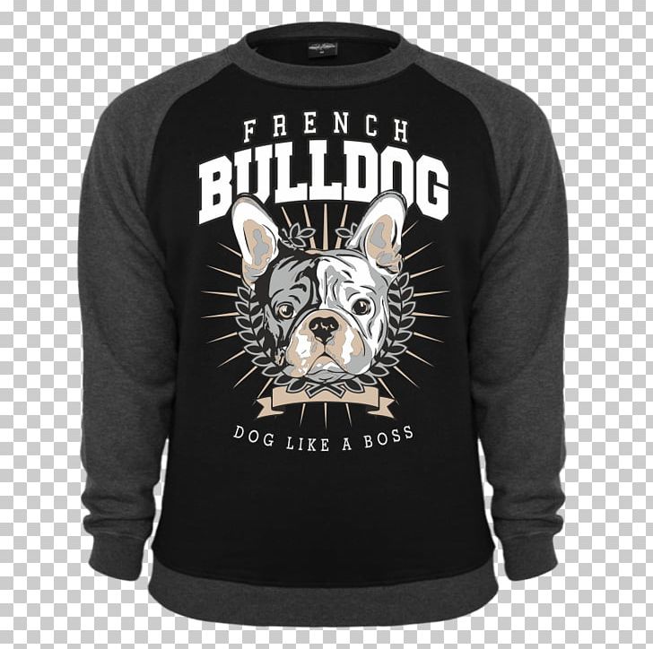 French Bulldog T-shirt Great Dane Hoodie PNG, Clipart, Black, Bluza, Brand, Bulldog, Bulldog Breeds Free PNG Download