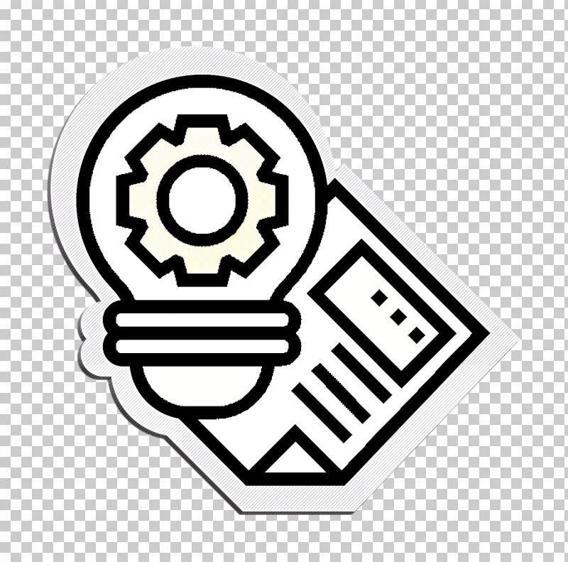 STEM Icon Gear Icon Idea Icon PNG, Clipart, Coloring Book, Emblem, Gear Icon, Idea Icon, Line Art Free PNG Download