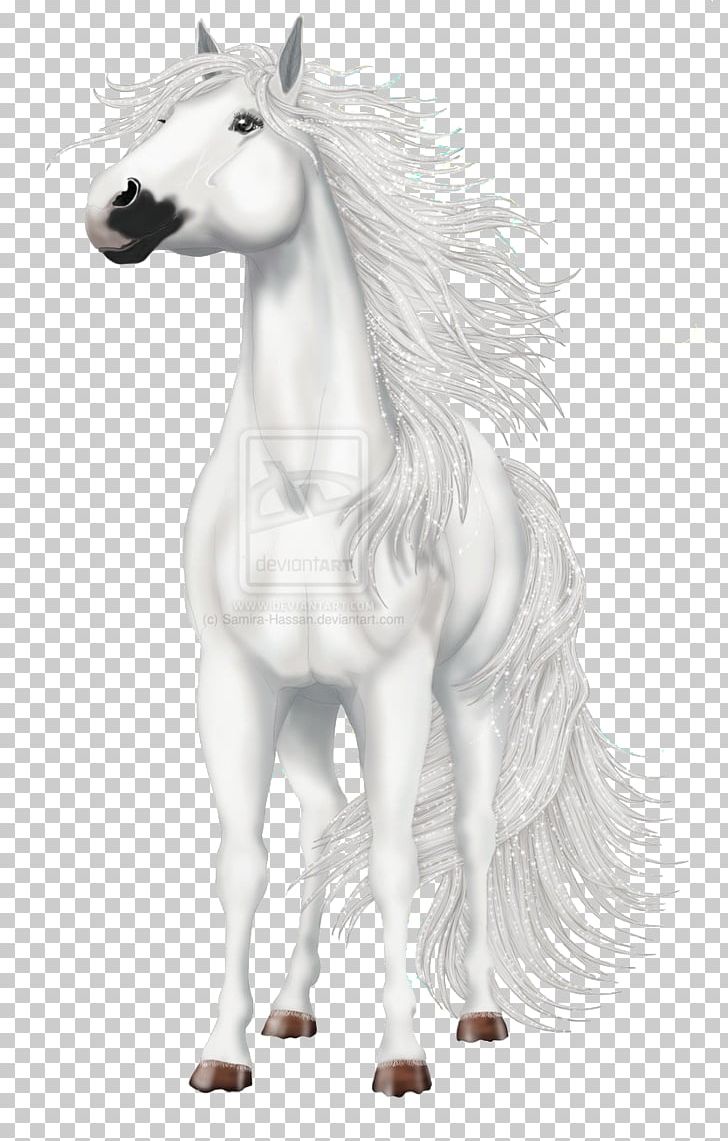 Mustang Stallion Pony Bella Sara PNG, Clipart, Animals, Bella Sara, Black And White, Drawing, Fictional Character Free PNG Download