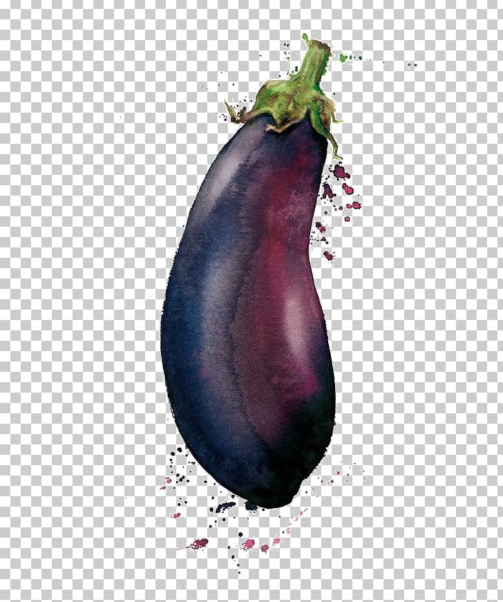 Watercolor Painting Vegetable Drawing Illustration PNG, Clipart, Cartoon Eggplant, Color, Eggplant, Eggplant Cartoon, Eggplant Vector Free PNG Download
