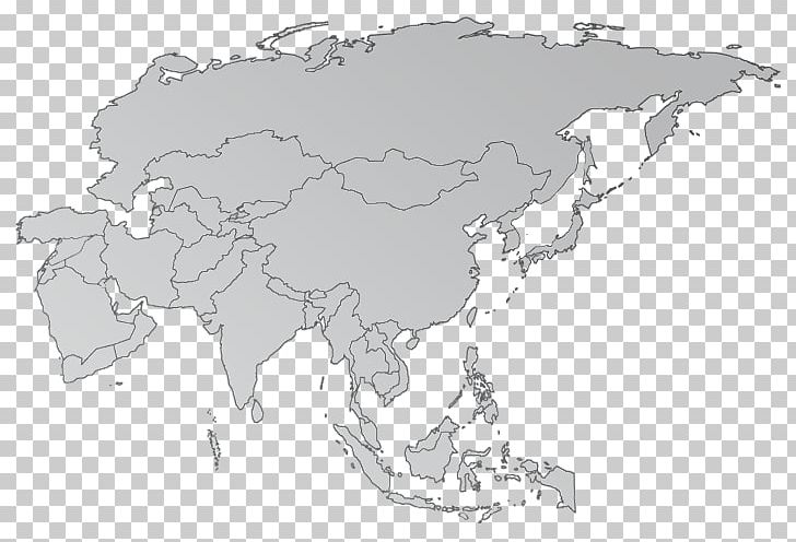 World Map Asia Map PNG, Clipart, Aluskaart, Area, Asia, Black And White ...