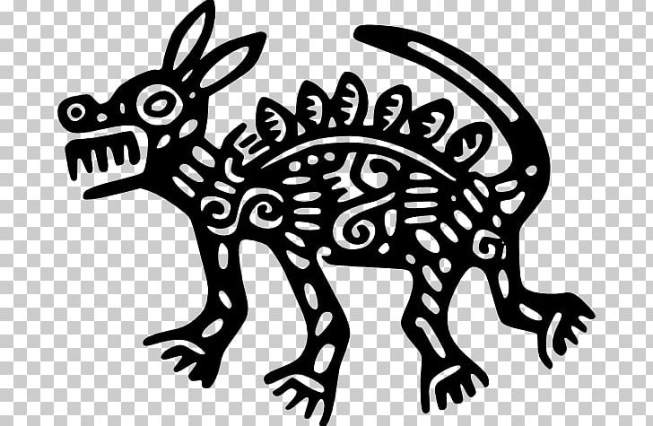 Maya Civilization Mexican Hairless Dog Mexico Inca Empire Aztec PNG, Clipart, Anc, Artwork, Aztec, Black And White, Carnivoran Free PNG Download