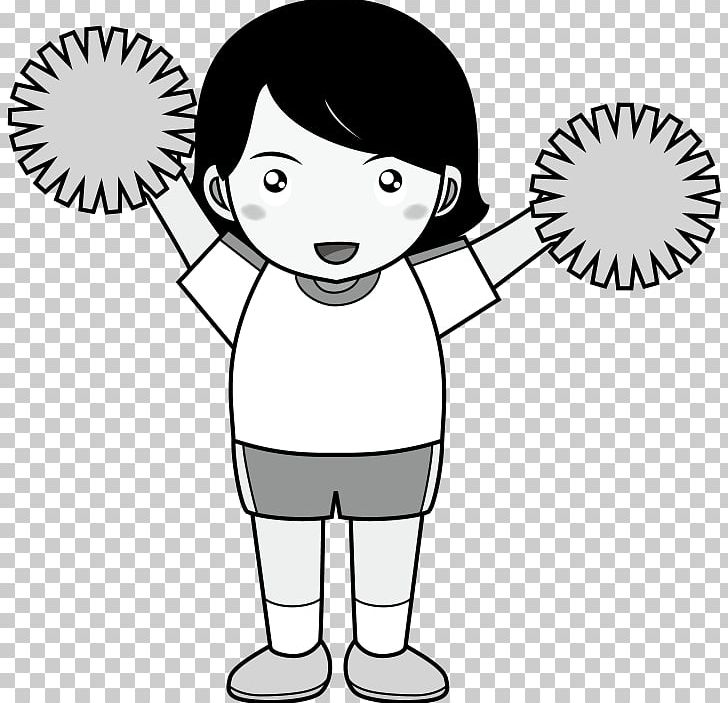 Sports Day Pom-pom School PNG, Clipart, Arm, Artwork, Ball, Black, Black And White Free PNG Download