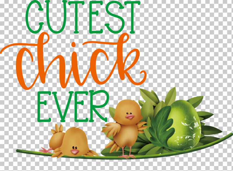 Happy Easter Cutest Chick Ever PNG, Clipart, Biology, Flower, Fruit, Green, Happy Easter Free PNG Download