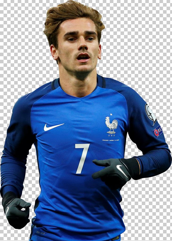 Antoine Griezmann 2018 World Cup France National Football Team Atlético Madrid Jersey PNG, Clipart, 2018 World Cup, Antoine, Antoine Griezmann, Atletico Madrid, Blue Free PNG Download