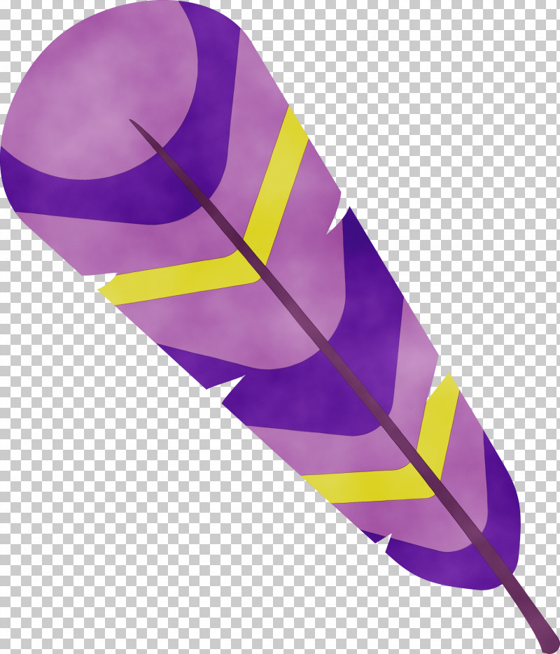 Purple PNG, Clipart, Cartoon Feather, Paint, Purple, Vintage Feather, Watercolor Free PNG Download