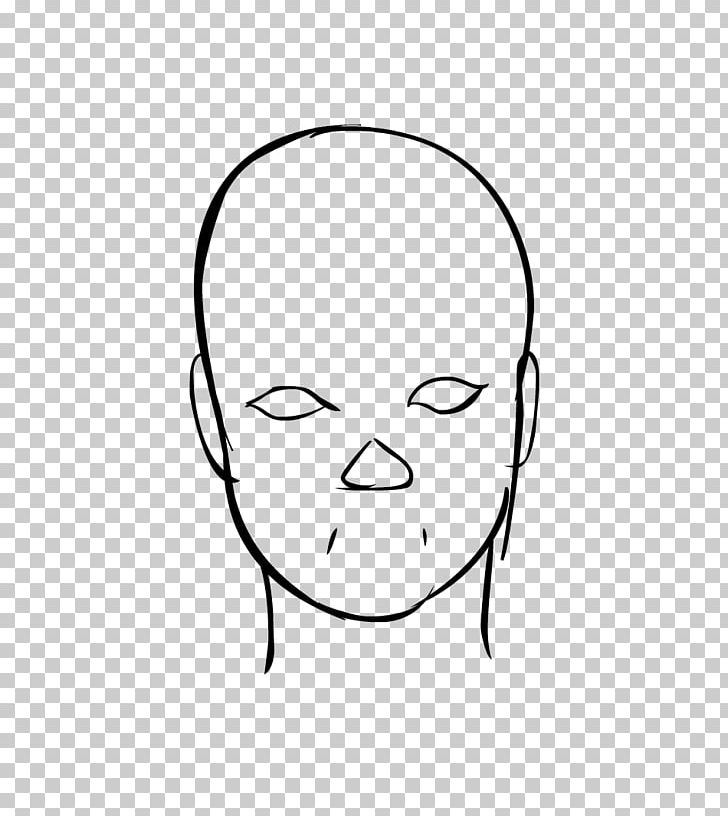 Drawing Face Cheek Facial Expression Head PNG, Clipart, Area, Artwork, Black, Black And White, Cartoon Free PNG Download