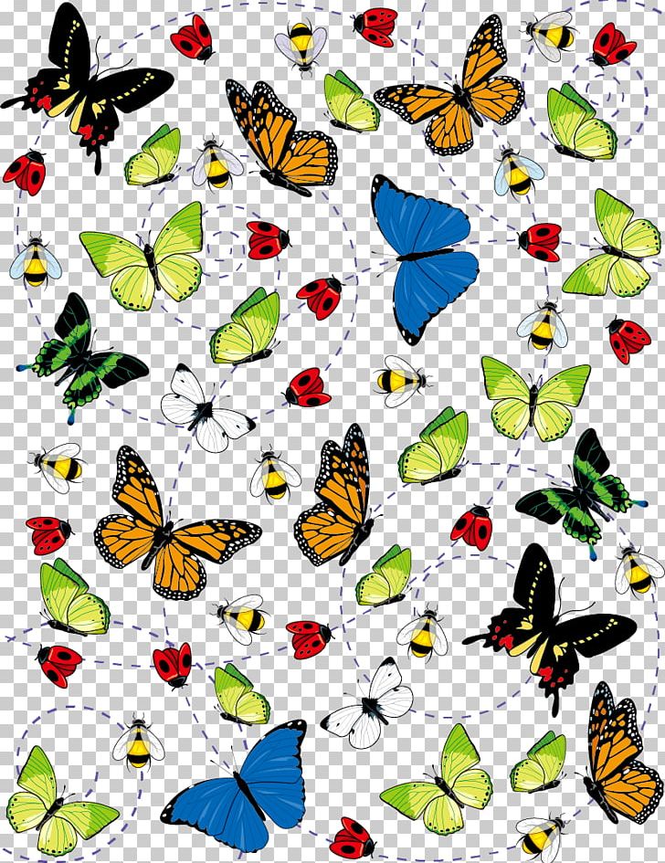 Insect Butterfly Illustration PNG, Clipart, Adobe Flash, Brush Footed Butterfly, Butterflies, Butterfly Group, Color Free PNG Download