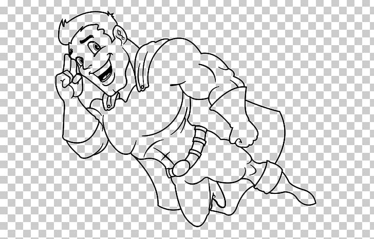 Superhero Drawing Black And White Superman Coloring Book PNG, Clipart, Angle, Area, Arm, Art, Artwork Free PNG Download