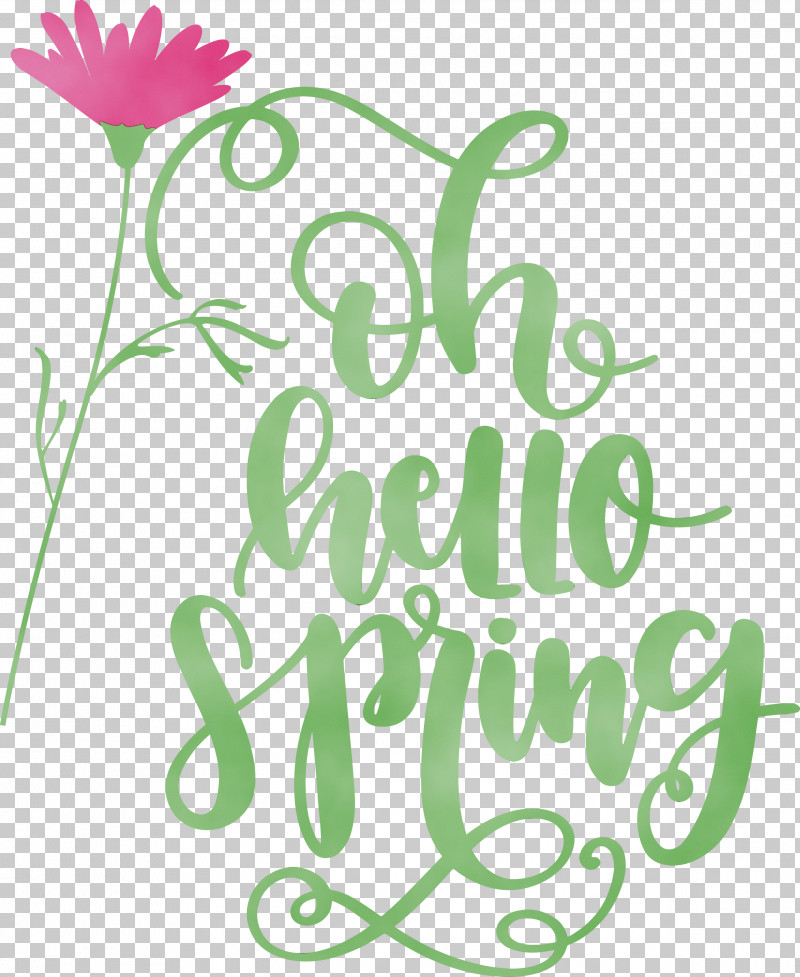 Logo Watercolor Painting Calligraphy Text PNG, Clipart, Calligraphy, Hello Spring, Logo, Paint, Painting Free PNG Download