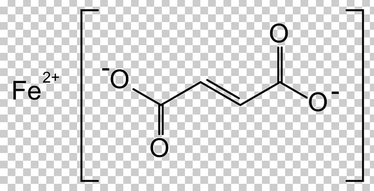 Iron(II) Fumarate Fumaric Acid Ferrous Chemistry PNG, Clipart, Angle, Area, Ascorbic Acid, Auto Part, Black And White Free PNG Download