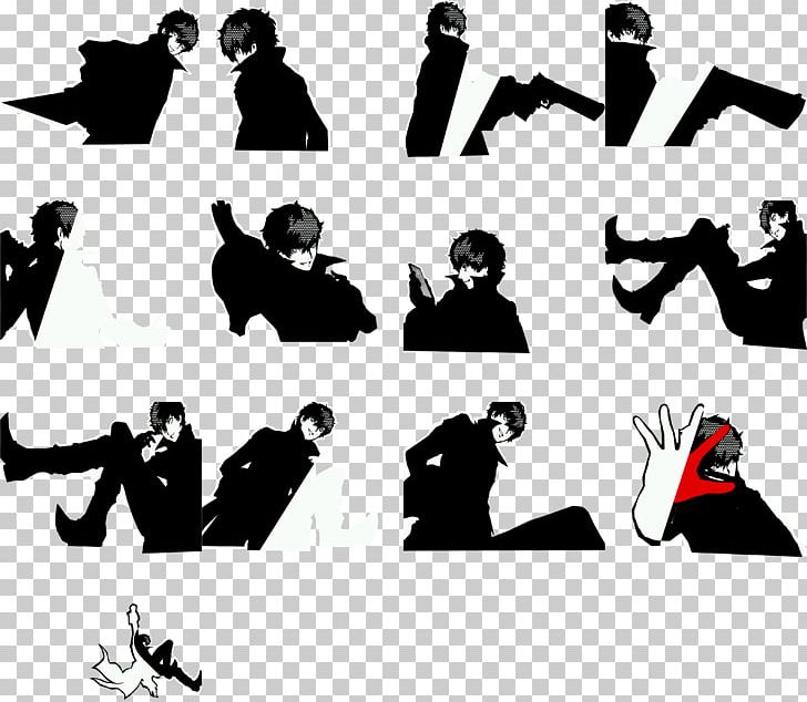 Persona 5 PlayStation 3 Video Game Sprite Sonic The Hedgehog PNG, Clipart, Angle, Art, Black And White, Brand, Computer Software Free PNG Download