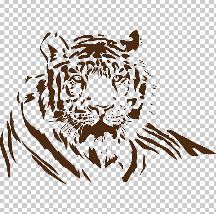 White Tiger Art Drawing PNG, Clipart, Art, Big Cats, Black, Black And White, Black Tiger Free PNG Download