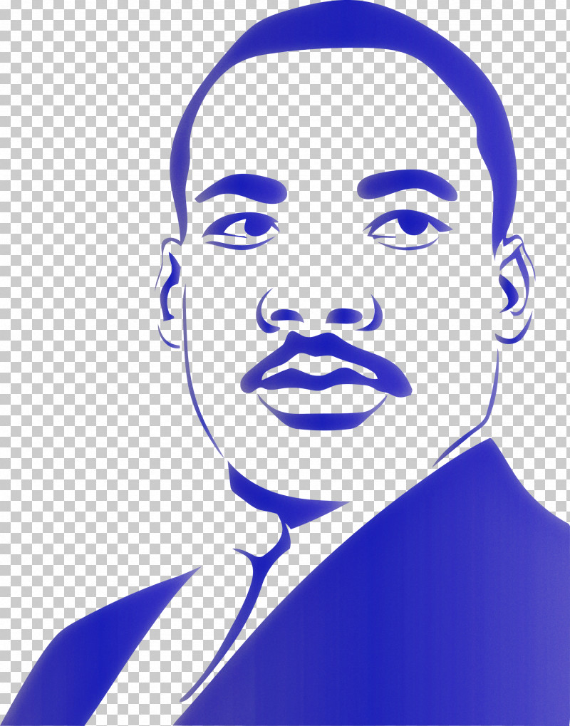 Martin Luther King Jr Day MLK Day King Day PNG, Clipart, Blue, Cheek, Chin, Electric Blue, Eyebrow Free PNG Download