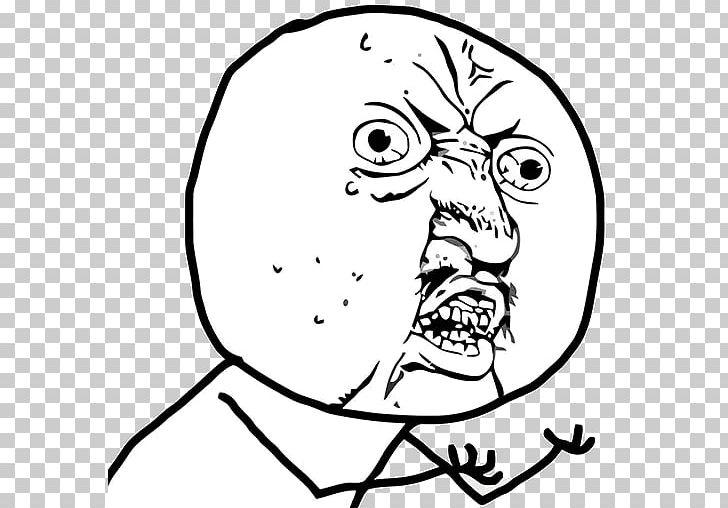 Internet Meme Rage Comic Trollface PNG, Clipart, Annoyance, Black, Eye, Face, Fictional Character Free PNG Download