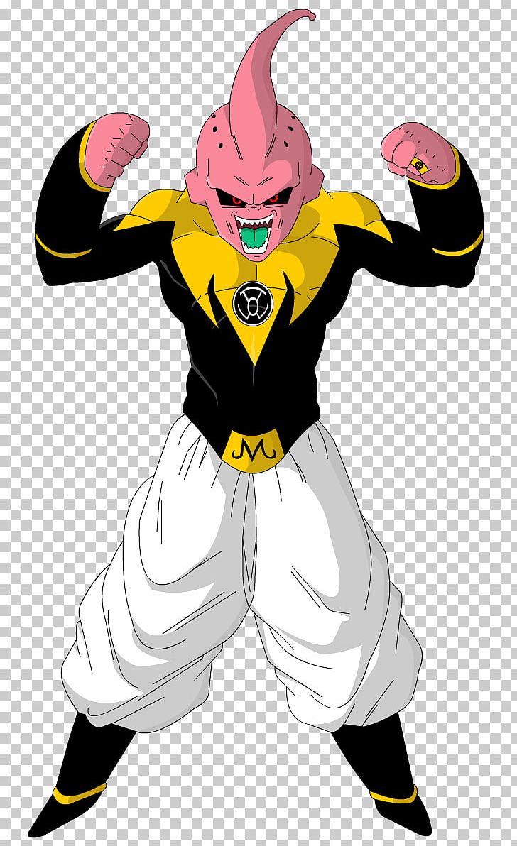 Majin Buu Sinestro Corps Vegeta Green Lantern PNG, Clipart, Anime, Art, Cartoon, Character, Clothing Free PNG Download