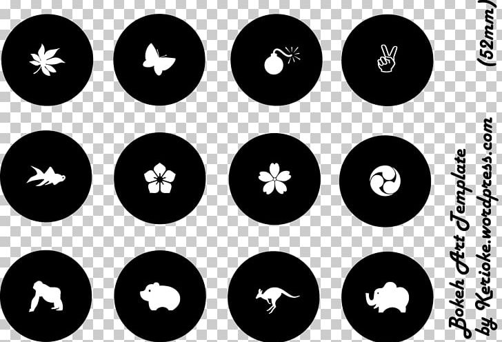 Bokeh Photography Computer Icons PNG, Clipart, Art, Black And White, Bokeh, Circle, Computer Icons Free PNG Download