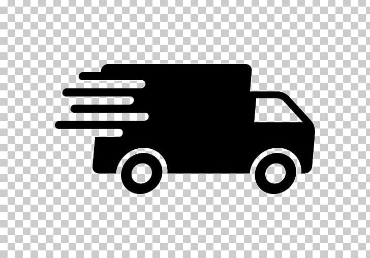 Computer Icons Distribution Cargo Transport Delivery PNG, Clipart, Angle, Automotive Design, Automotive Exterior, Black, Black And White Free PNG Download