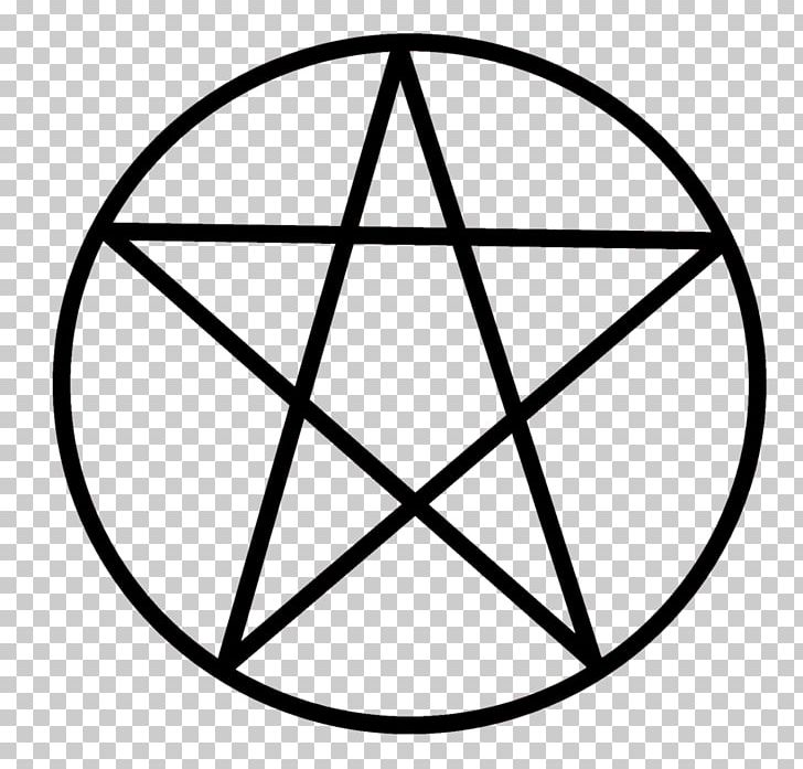 Pentagram Wicca Paganism Symbol Pentacle PNG, Clipart, Angle, Area, Black And White, Circle, Cutie Free PNG Download