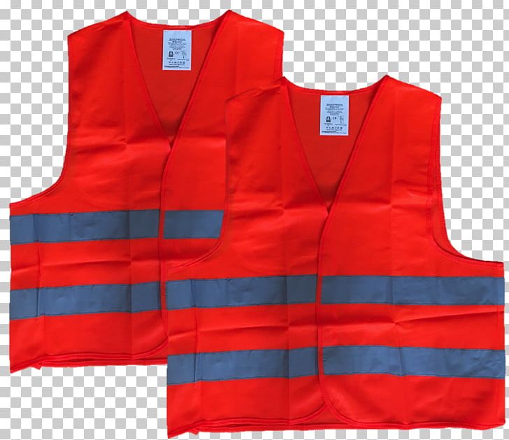 Gilets Sleeveless Shirt Personal Protective Equipment PNG, Clipart, Auto, Breakdown, Electric Blue, Gilets, Orange Free PNG Download