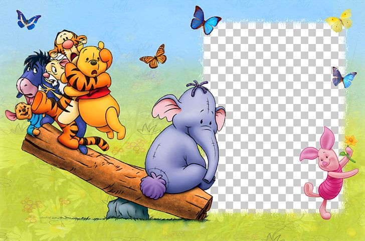 Winnie The Pooh Piglet Tigger Lumpy Heffalump PNG, Clipart, Art, Cartoon, Computer Wallpaper, Dvd, Ecosystem Free PNG Download