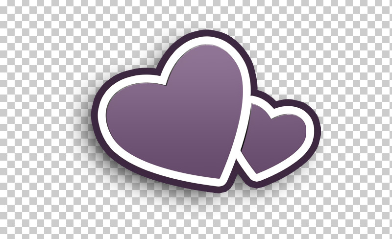 Big And Small Hearts Icon Shapes Icon Facebook Pack Icon PNG, Clipart, Facebook Pack Icon, Heart, Heart Icon, Lavender, Lilac M Free PNG Download