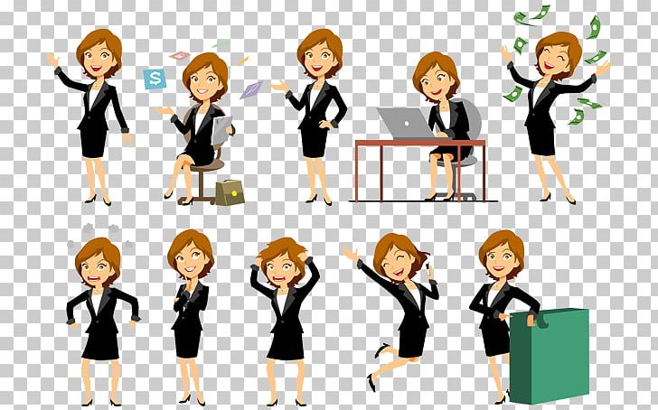 Animation Character PNG, Clipart, Animate, Apng, Businessperson, Businesswoman, Cartoon Free PNG Download