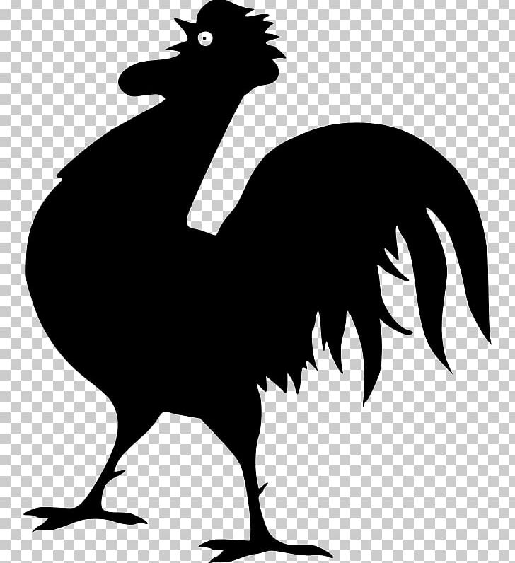 Chicken Silhouette Broiler Rooster PNG, Clipart, Animals, Beak, Bird, Black And White, Broiler Free PNG Download