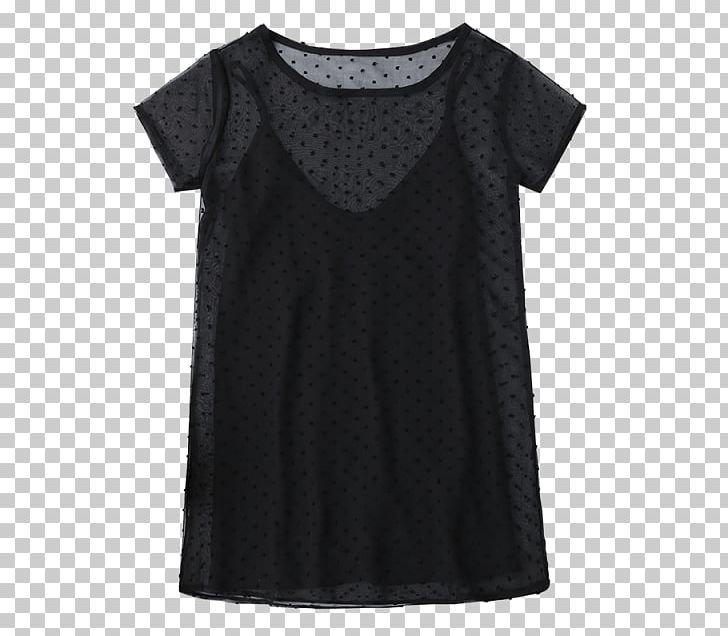 T-shirt Little Black Dress Sleeve PNG, Clipart, Black, Blouse, Cap ...