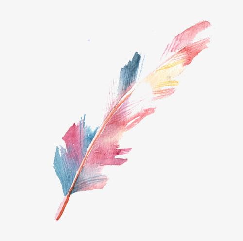 Watercolor Feather PNG, Clipart, Autumn, Blue, Cartoon, Decorate, Feather Free PNG Download