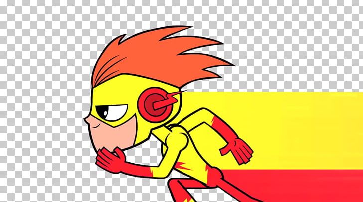 Kid Flash Wally West Robin Teen Titans PNG, Clipart, Area, Art, Beast Boy, Cartoon, Comic Free PNG Download