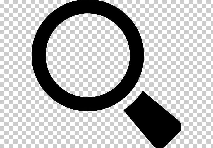 Magnifying Glass Magnifier Computer Icons PNG, Clipart, Black, Black And White, Circle, Computer Icons, Download Free PNG Download