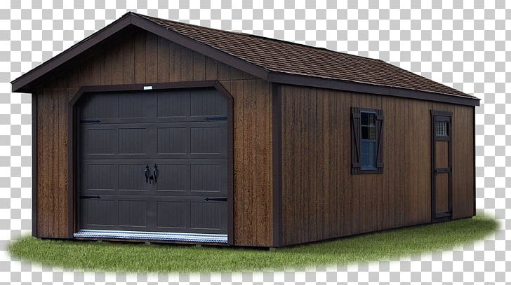 Shed Roof Shingle Garage Ridge Vent House PNG, Clipart, Barn, Building, Car, Door, Facade Free PNG Download