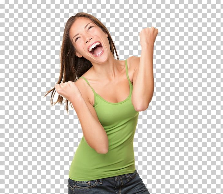 Stock Photography Happiness Woman PNG, Clipart, Abdomen, Arm, Brown Hair, Facial Expression, Finger Free PNG Download