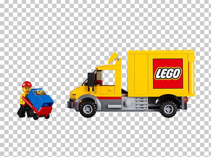 From 60097 City Square NO BOX LEGO DELIVERY TRUCK with Driver NEW