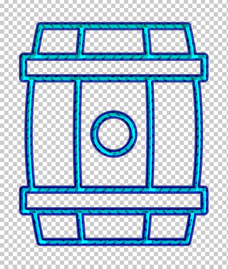 Pirates Icon Barrel Icon PNG, Clipart, Barrel Icon, Blue, Line, Pirates Icon, Rectangle Free PNG Download