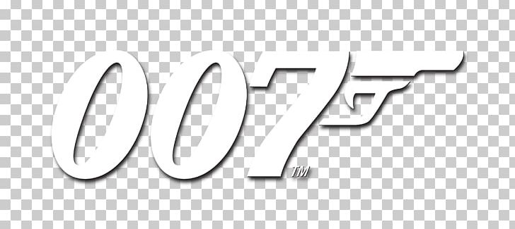 Logo Brand White PNG, Clipart, Angle, Area, Black And White, Brand, James Bond Free PNG Download