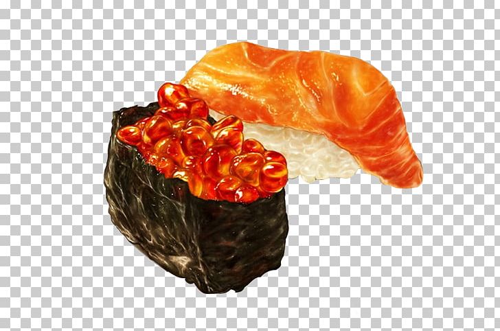 Sushi Food Watercolor Painting Drawing Illustration PNG, Clipart, Art, Cartoon Sushi, Caviar, Cuisine, Cute Sushi Free PNG Download