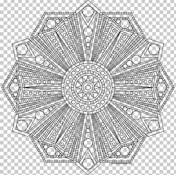 Coloring Book Mandala Ausmalbild Drawing PNG, Clipart, Angle, Area, Ausmalbild, Black And White, Book Free PNG Download