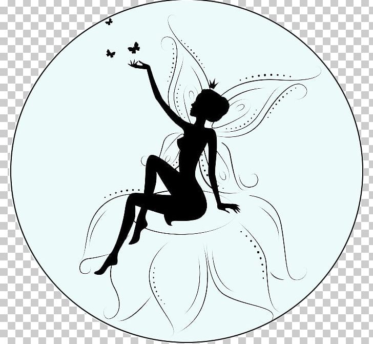 Fairy Silhouette PNG, Clipart, Art, Black, Black And White, Butterfly Vector, Fantasy Free PNG Download