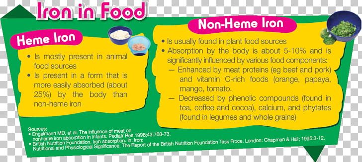 Nutrient Food Iron Deficiency Heme PNG, Clipart, Advertising, Animal Source Foods, Area, Danone, Development Of The Nervous System Free PNG Download