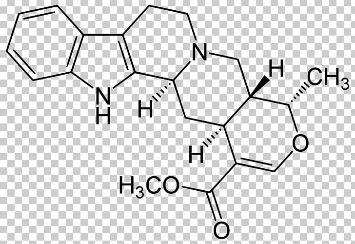 Yohimbine Rauwolscine Chemical Substance Indole Alkaloid Caapi PNG, Clipart, Angle, Area, Black And White, Brand, Caapi Free PNG Download